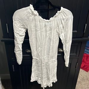 White and Black Romper